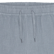 BIRKHOLM Muslin Shorts Støvet Blå